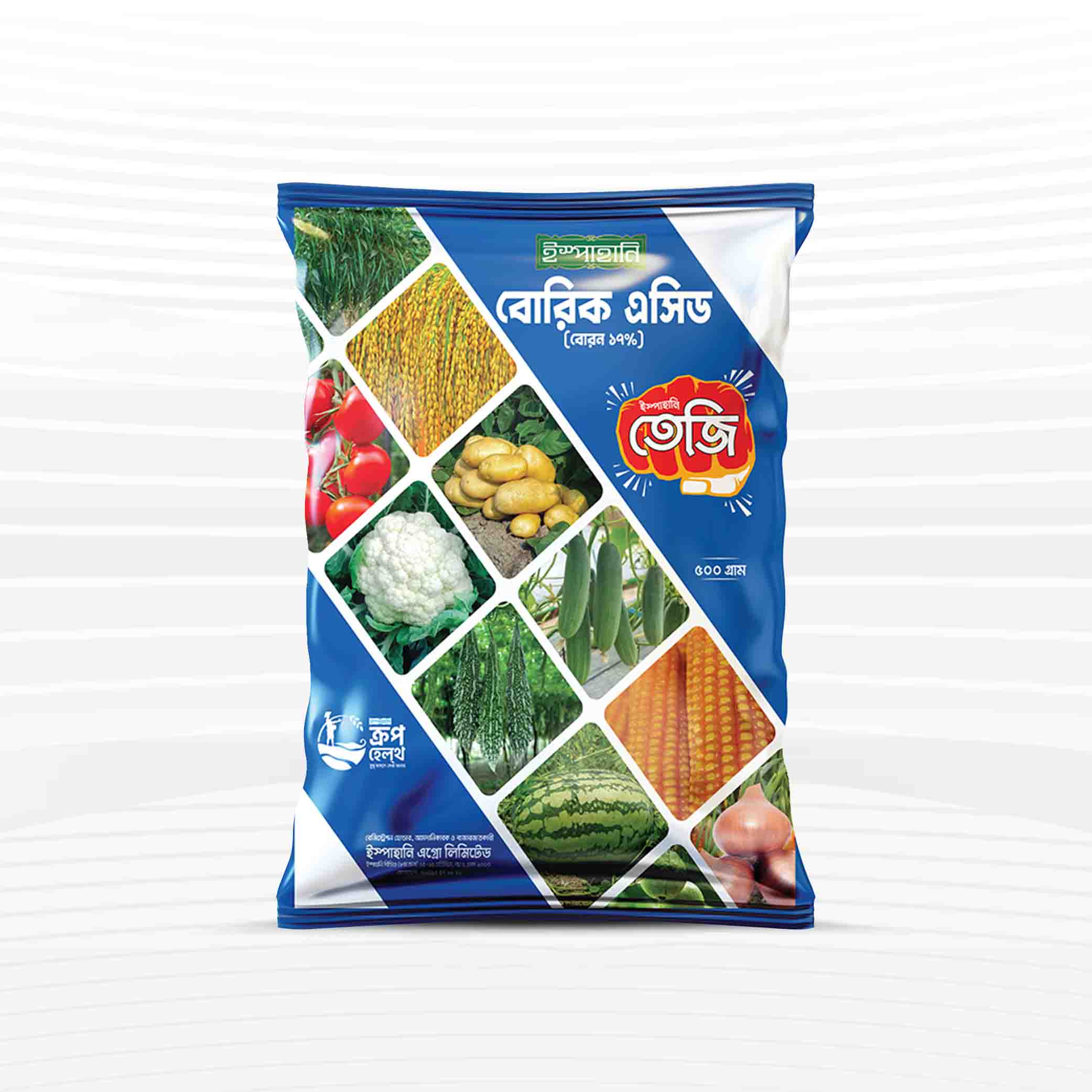 বরিক এসিড (তেজি) বোরন ১৭% - ৫০০ গ্রাম (ইস্পাহানি)