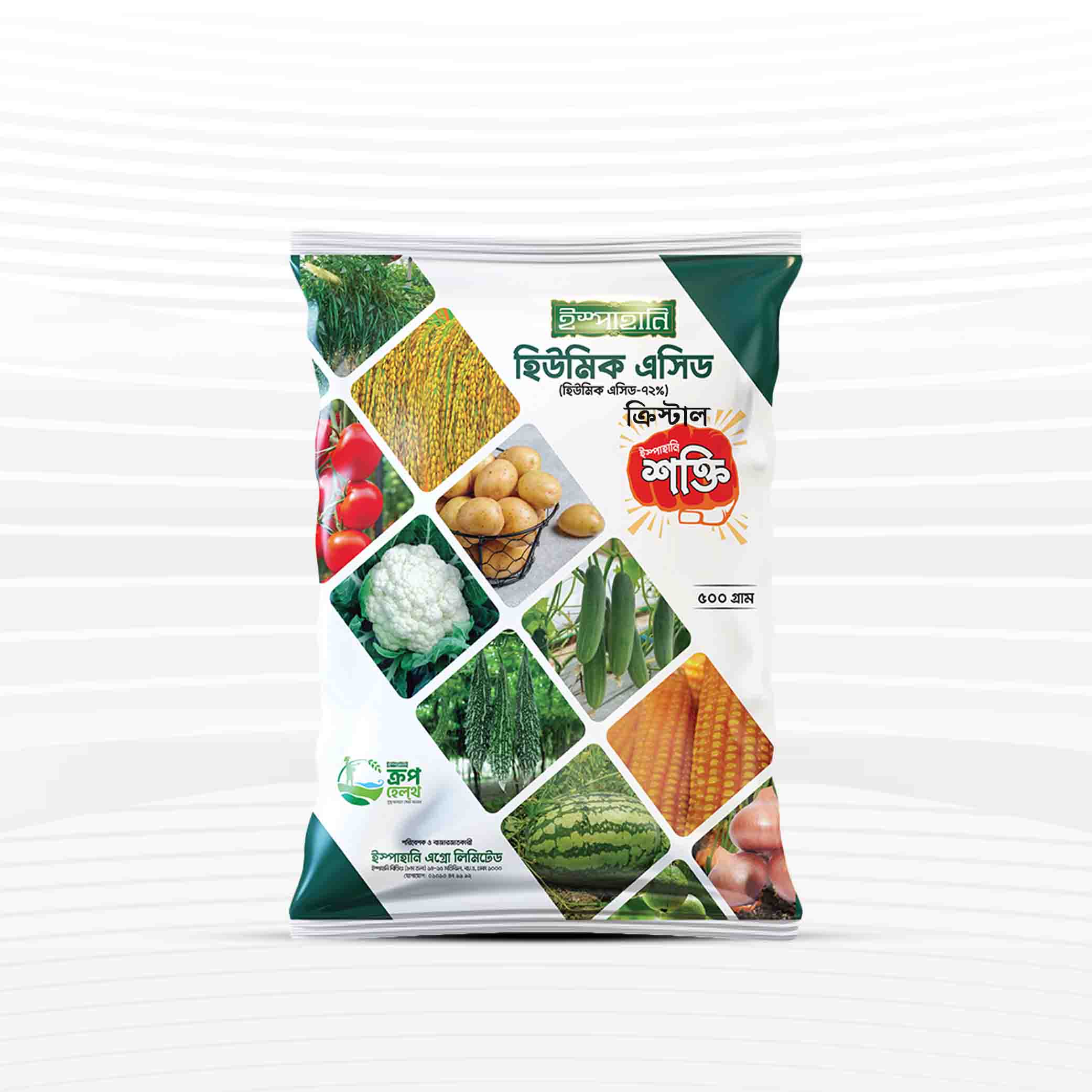 শক্তি হিউমিক এসিড পাউডার (ক্রিস্টাল) - ৫০০ গ্রাম