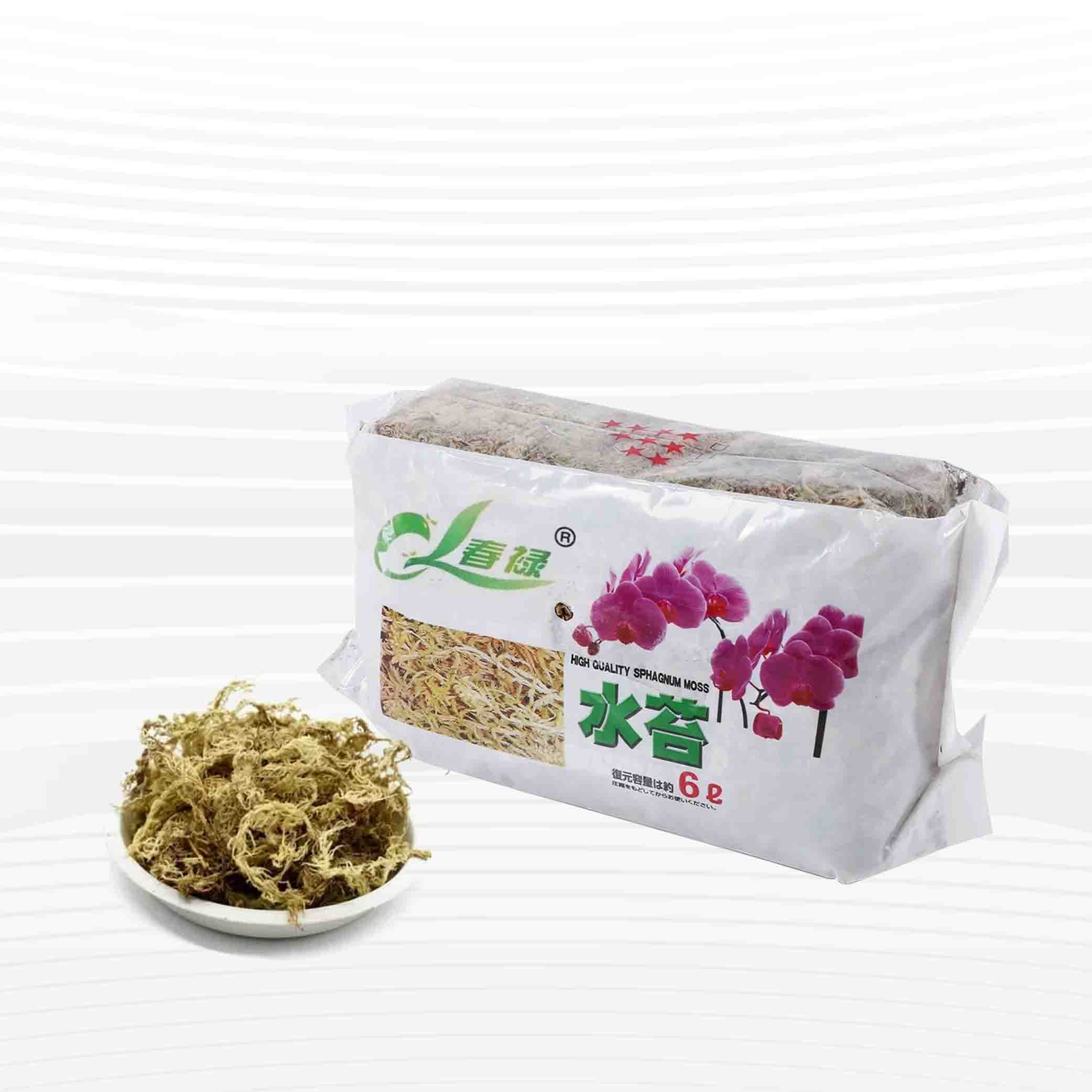 ৬ লিটার স্ফ্যাগনাম মস (আনুমানিক ৭০ গ্রাম)
