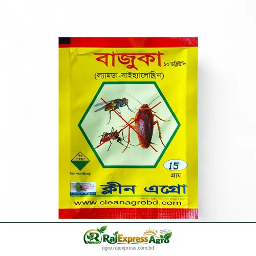 বাজুকা ১০ ডব্লিউপি | ক্ষতিকর পোকামাকড় দমনে কার্যকর